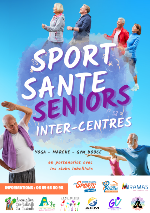 Lancement du sport santé séniors inter centres OMS Miramas